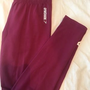 Gymshark ark leggings in deep plum